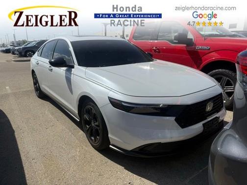Platinum White Pearl 2025 Honda Accord SE