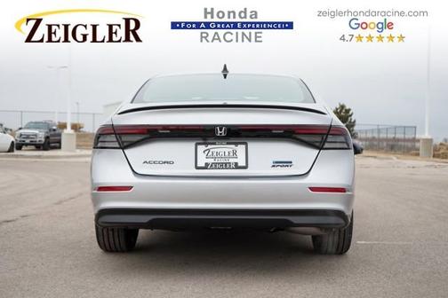 Solar Silver Metallic 2024 Honda Accord Hybrid Sport