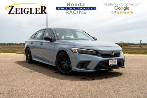 Sonic Gray Pearl 2024 Honda Civic Sport