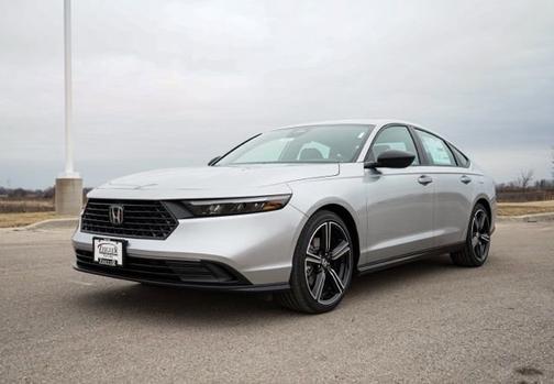 Solar Silver Metallic 2026 Honda Accord Hybrid Sport