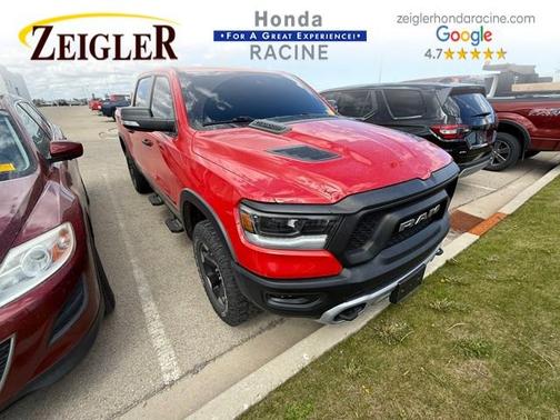 Flame Red Clearcoat 2021 RAM 1500 Rebel