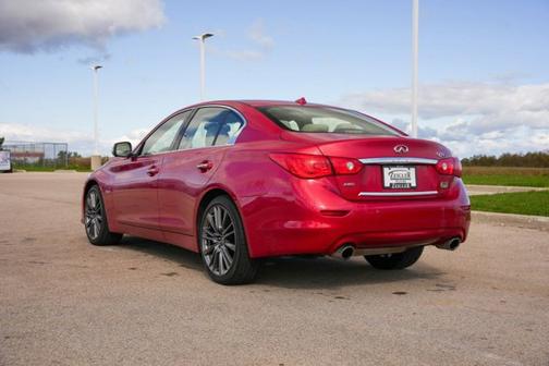 Red 2017 INFINITI Q50 Red Sport 400