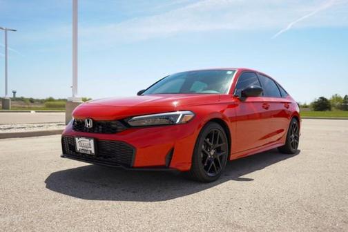 Rallye Red 2025 Honda Civic Sport
