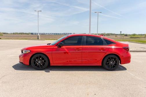 Rallye Red 2025 Honda Civic Sport