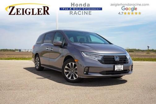 Modern Steel Metallic 2024 Honda Odyssey EX-L