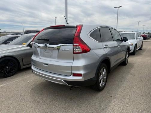 Alabaster Silver Metallic 2015 Honda CR-V EX