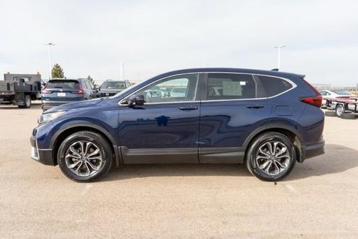 Obsidian Blue Pearl 2022 Honda CR-V EX