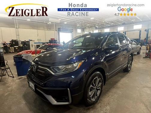 Obsidian Blue Pearl 2022 Honda CR-V EX