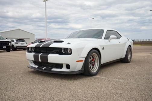 White Knuckle Clearcoat 2022 Dodge Challenger SRT Super Stock