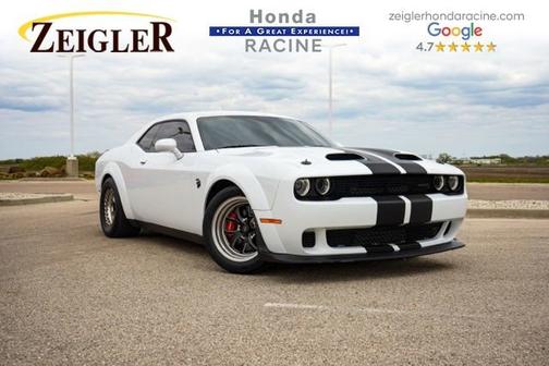 White Knuckle Clearcoat 2022 Dodge Challenger SRT Super Stock