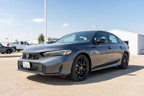 Meteorite Gray Metallic 2025 Honda Civic Sport