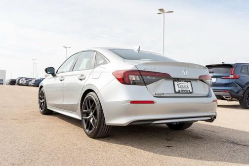 Solar Silver Metallic 2025 Honda Civic Sport