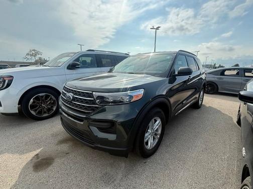 Green Metallic 2023 Ford Explorer XLT