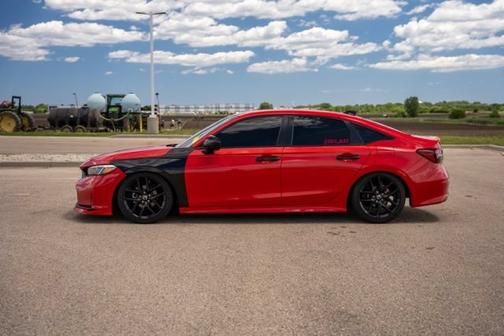 Rallye Red 2025 Honda Civic Sport