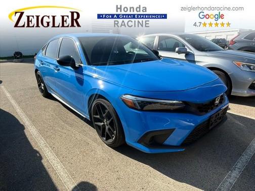 Boost Blue Pearl 2024 Honda Civic Sport