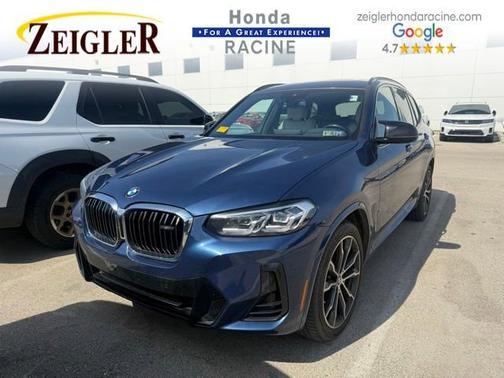 Phytonic Blue Metallic 2022 BMW X3 M40i