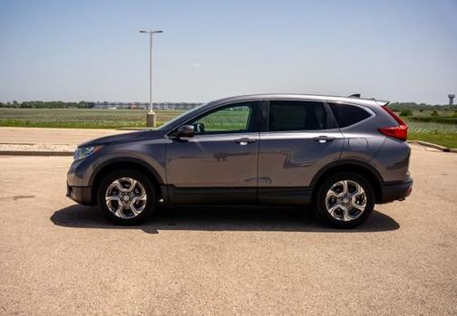 Gunmetal Metallic 2018 Honda CR-V EX-L