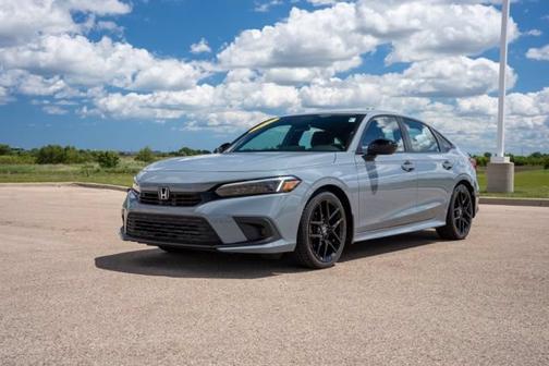 Crystal Black Pearl 2022 Honda Civic Sport
