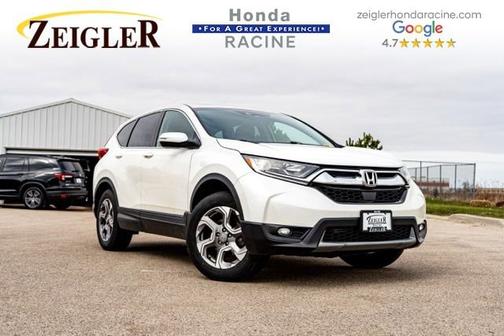 White Diamond Pearl 2018 Honda CR-V EX