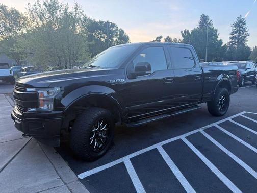 SHADOW BLACK 2018 Ford F-150 Lariat