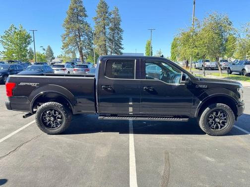 SHADOW BLACK 2018 Ford F-150 Lariat