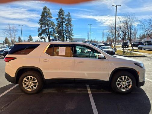 Summit White 2024 Chevrolet Traverse LS
