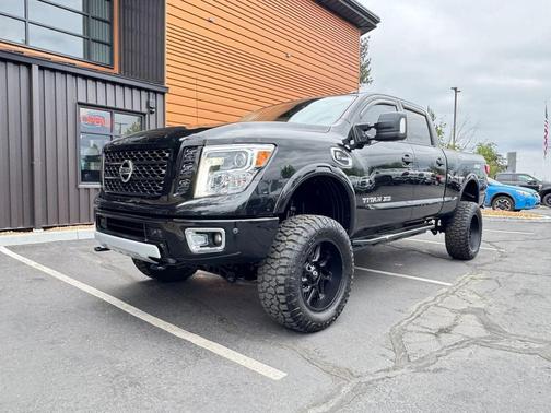 Magnetic Black 2017 Nissan Titan XD PRO-4X