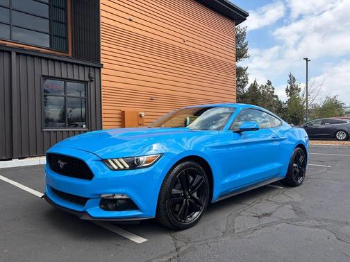 GRABBER BLUE 2017 Ford Mustang EcoBoost Premium