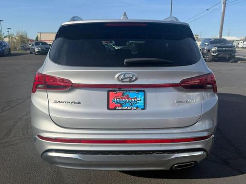 Shimmering Silver 2021 Hyundai SANTA FE Calligraphy