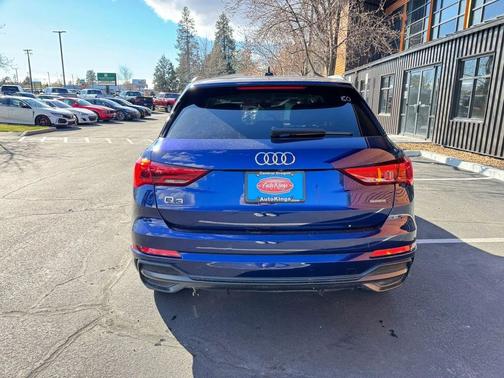 Blue Metallic 2022 Audi Q3 45 S line Premium