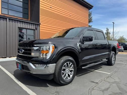 AGATE BLACK METALLIC 2021 Ford F-150 Lariat