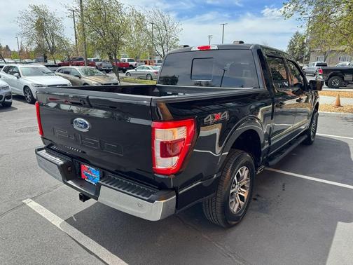 AGATE BLACK METALLIC 2021 Ford F-150 Lariat