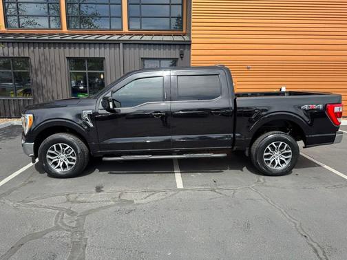 AGATE BLACK METALLIC 2021 Ford F-150 Lariat