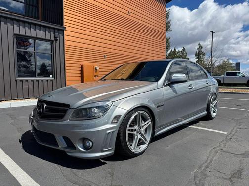 Silver 2009 Mercedes-Benz C-Class C 63 AMG