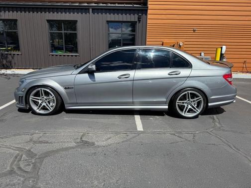 Silver 2009 Mercedes-Benz C-Class C 63 AMG