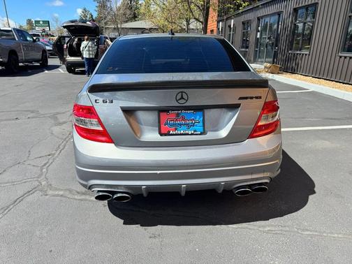 Silver 2009 Mercedes-Benz C-Class C 63 AMG