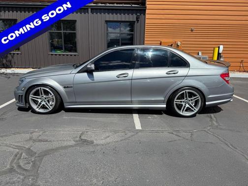 Silver 2009 Mercedes-Benz C-Class C 63 AMG