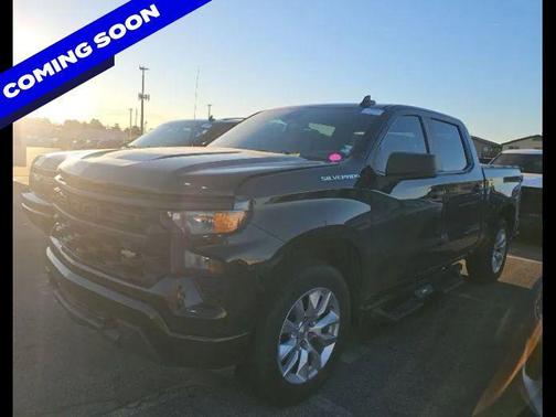 Black 2024 Chevrolet Silverado 1500 Custom