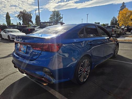 Sporty Blue 2024 Kia Forte GT