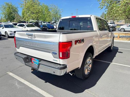 WHITE PLATINUM METALLIC TC 2019 Ford F-150 King Ranch