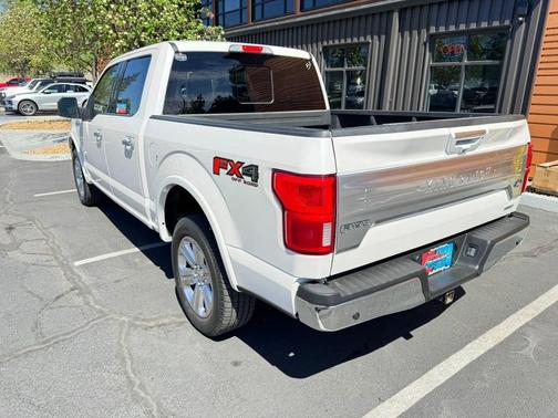 WHITE PLATINUM METALLIC TC 2019 Ford F-150 King Ranch