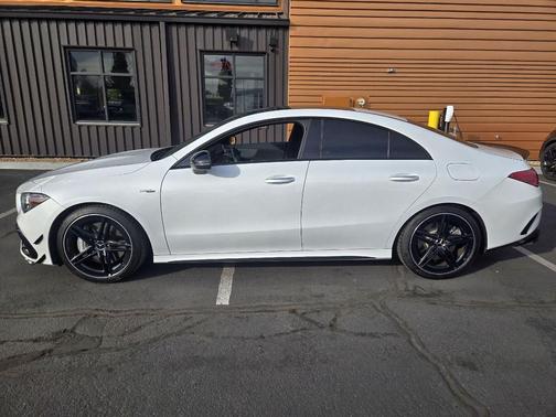 Digital White Pearl Metallic 2020 Mercedes-Benz AMG CLA 45 AMG CLA 45 4MATIC