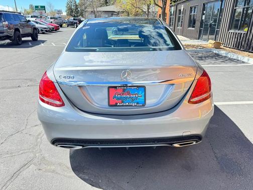 Palladium Silver 2015 Mercedes-Benz C-Class 4MATIC