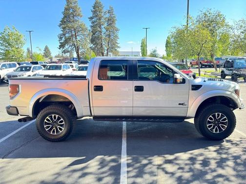 INGOT SILVER METALLIC 2012 Ford F-150 SVT Raptor