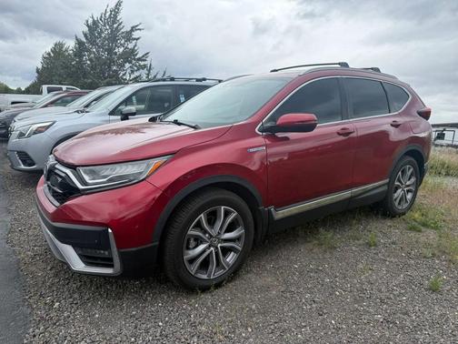 Radiant Red 2021 Honda CR-V Hybrid Touring