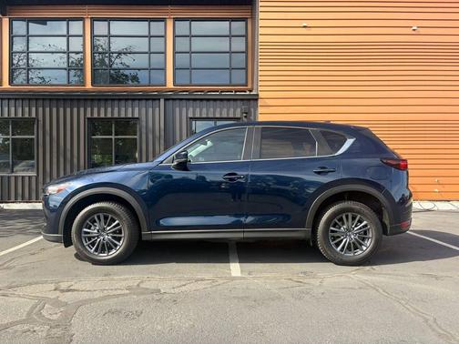Deep Crystal Blue Mica 2021 Mazda CX-5 Touring