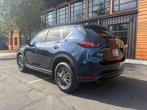 Deep Crystal Blue Mica 2021 Mazda CX-5 Touring