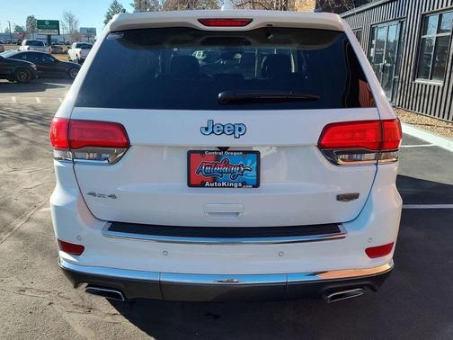Bright White Clearcoat 2018 Jeep Grand Cherokee Summit