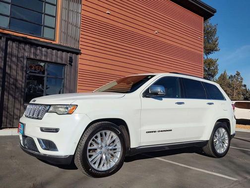 Bright White Clearcoat 2018 Jeep Grand Cherokee Summit