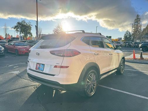 Winter White 2021 Hyundai TUCSON Limited
